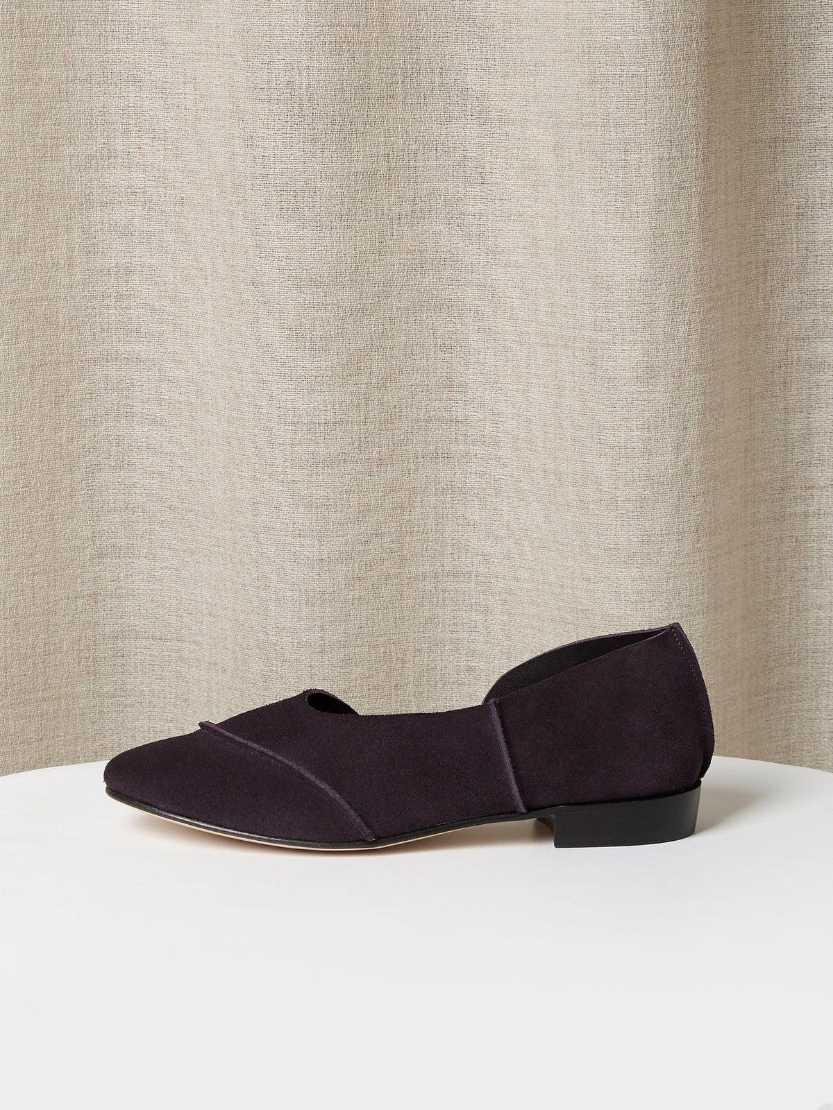Kanagawa Loafer in Violet Suede, view 2