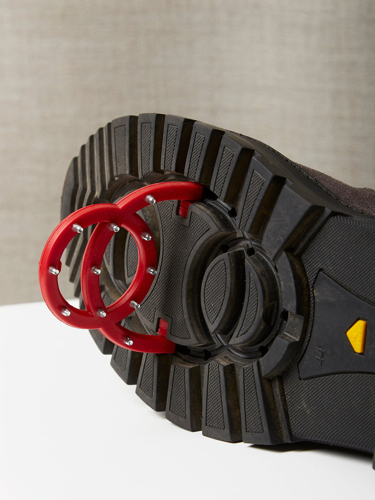 The Engadin Boot in Slate Full-Grain Leather & Suede with Fur Lining, view 7