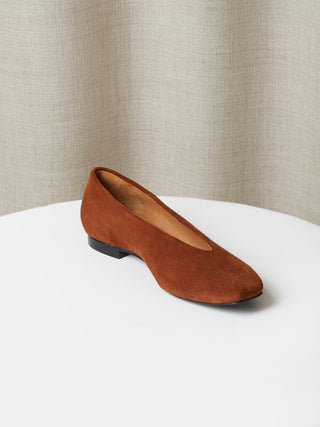The Amarantos Loafer in Brown Suede