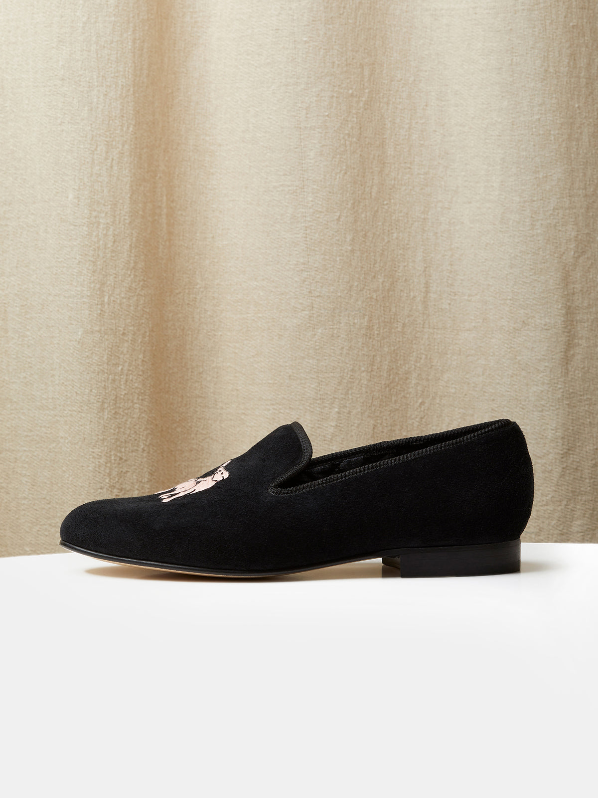 Albert Slipper in Black Velvet, view 2