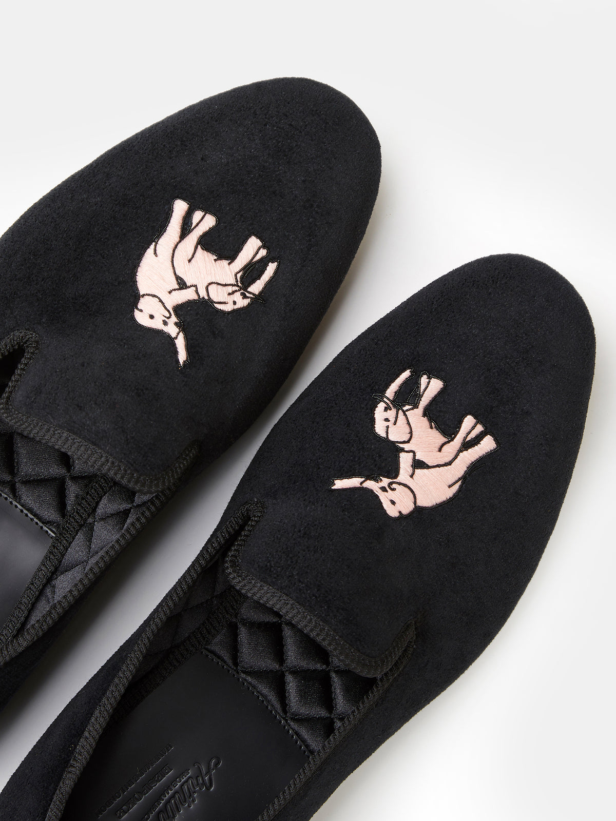 Albert Slipper in Black Velvet, view 3