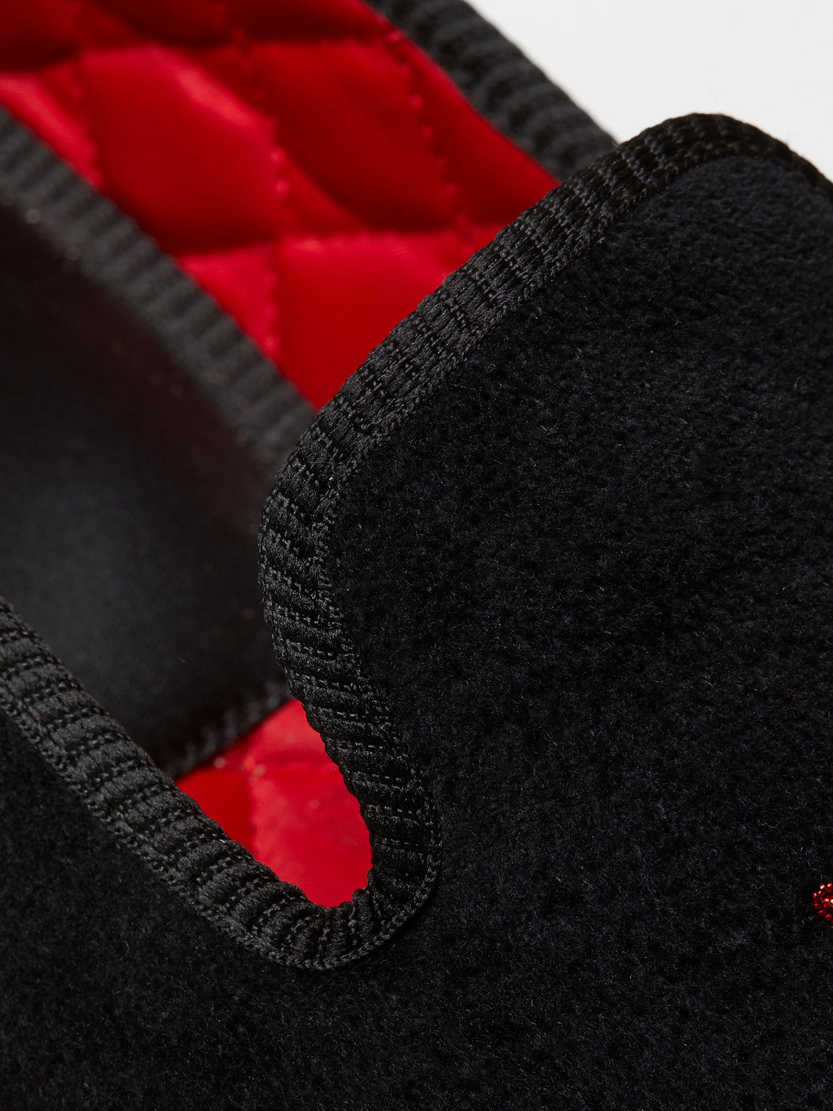 Albert Slipper in Black Velvet, view 3