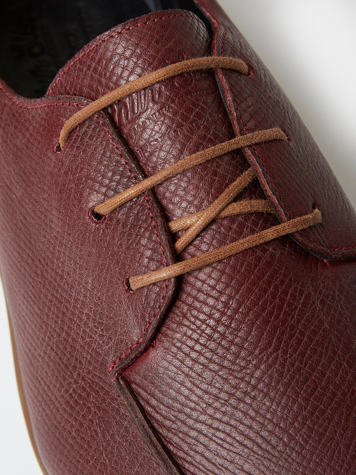 The Pablo in Burgundy Country Calf Leather, view 5