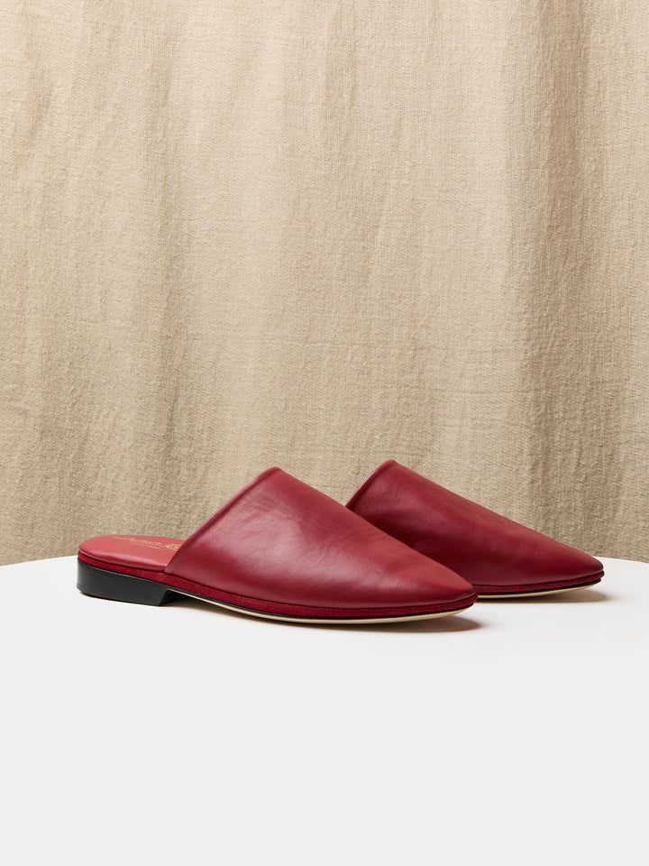 Song-i Mule in Red calf leather