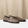 Taupe Deer Leather