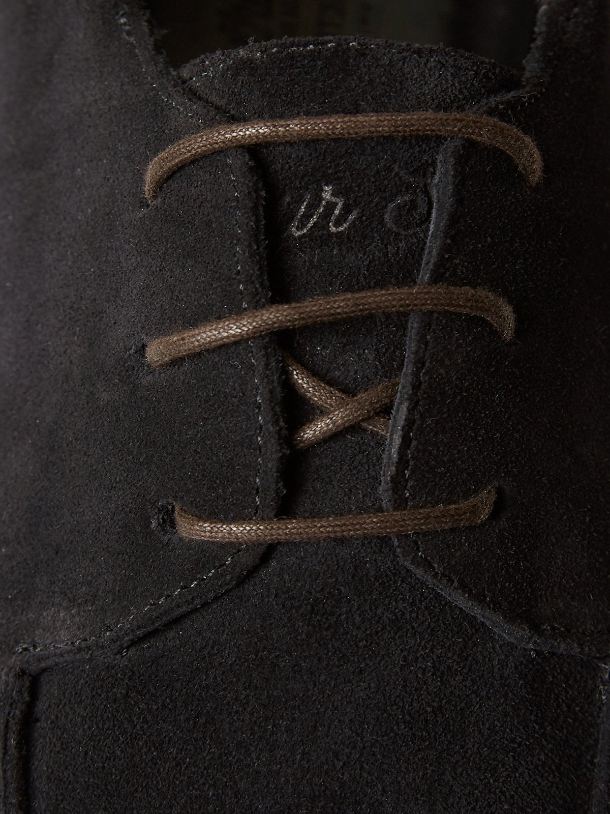 The Pablo in Black Suede, view 4