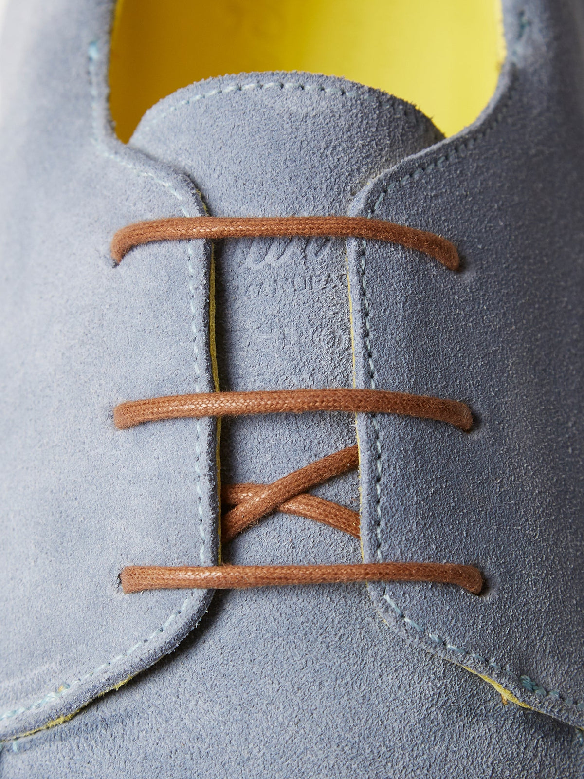 The Pablo in Sky Blue Suede, view 4
