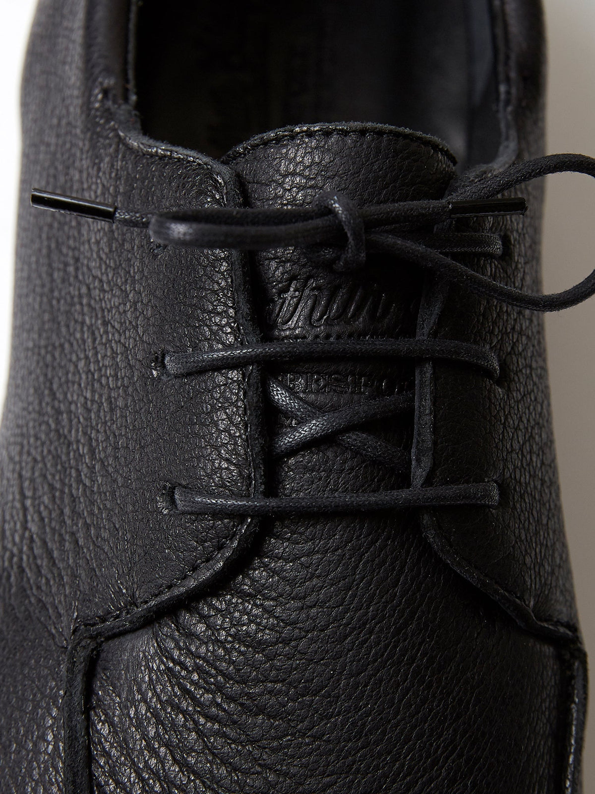 The Pablo in Black Deer Leather, view 5