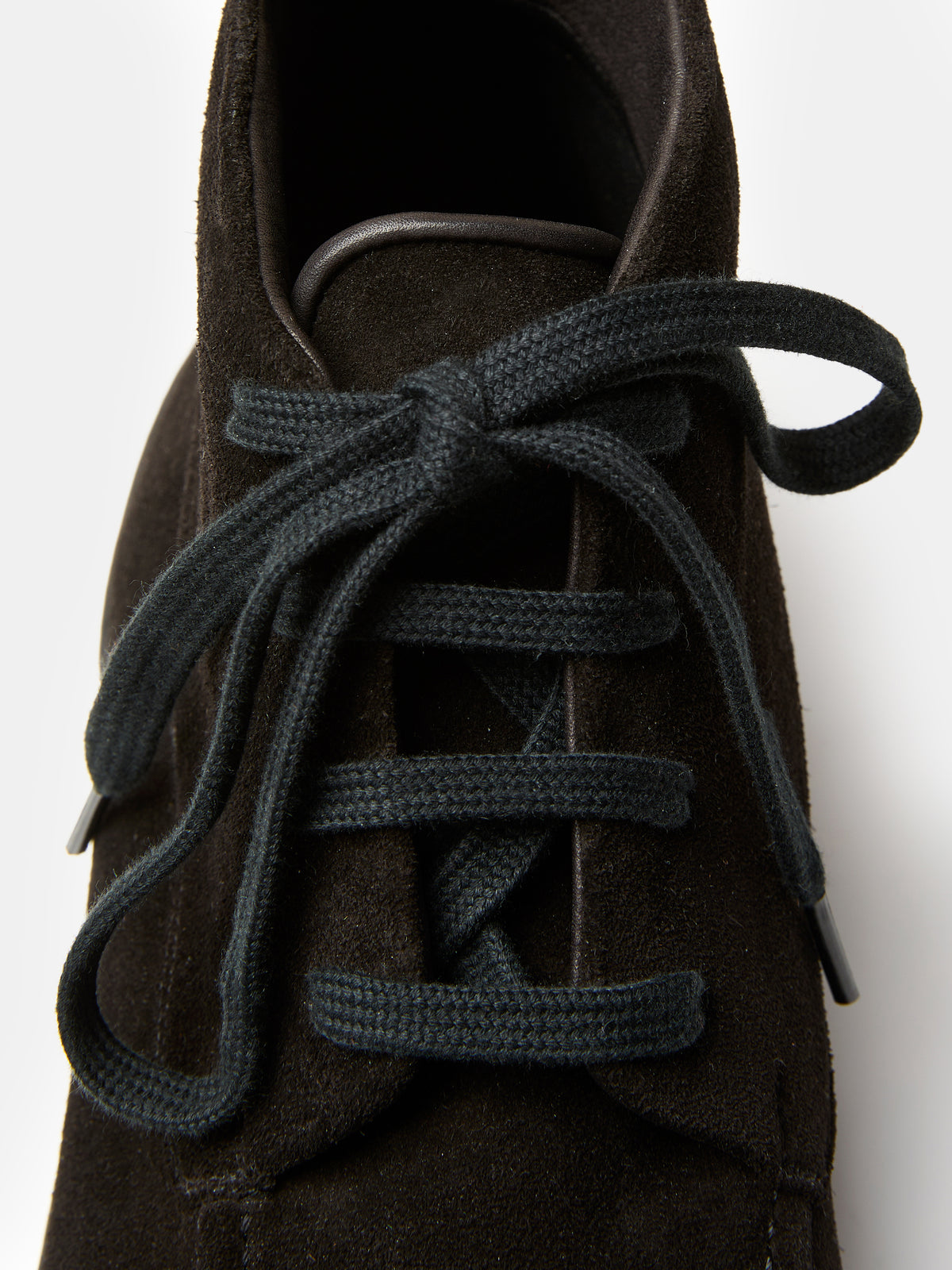 The Engadin Boot in Dark Brown Suede, view 7