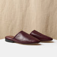 Burgundy Calf Leather