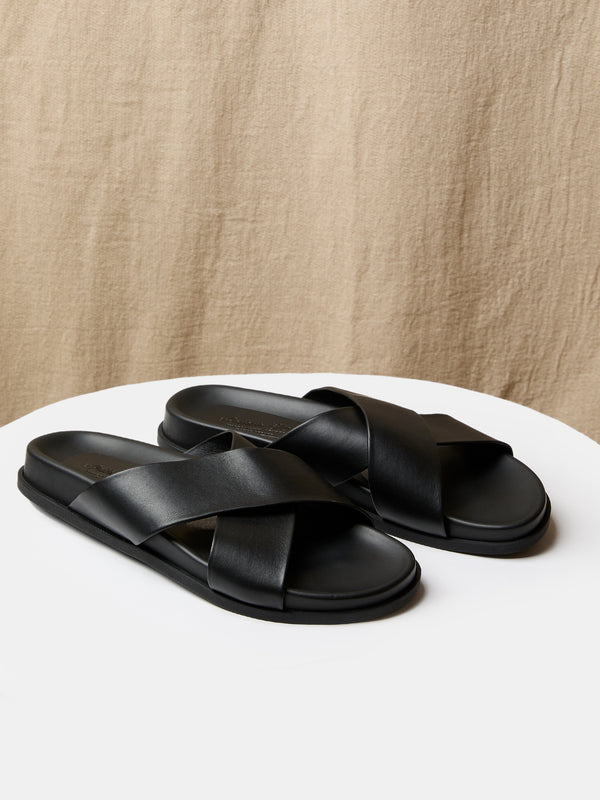 The Tahoun Sandal in Black