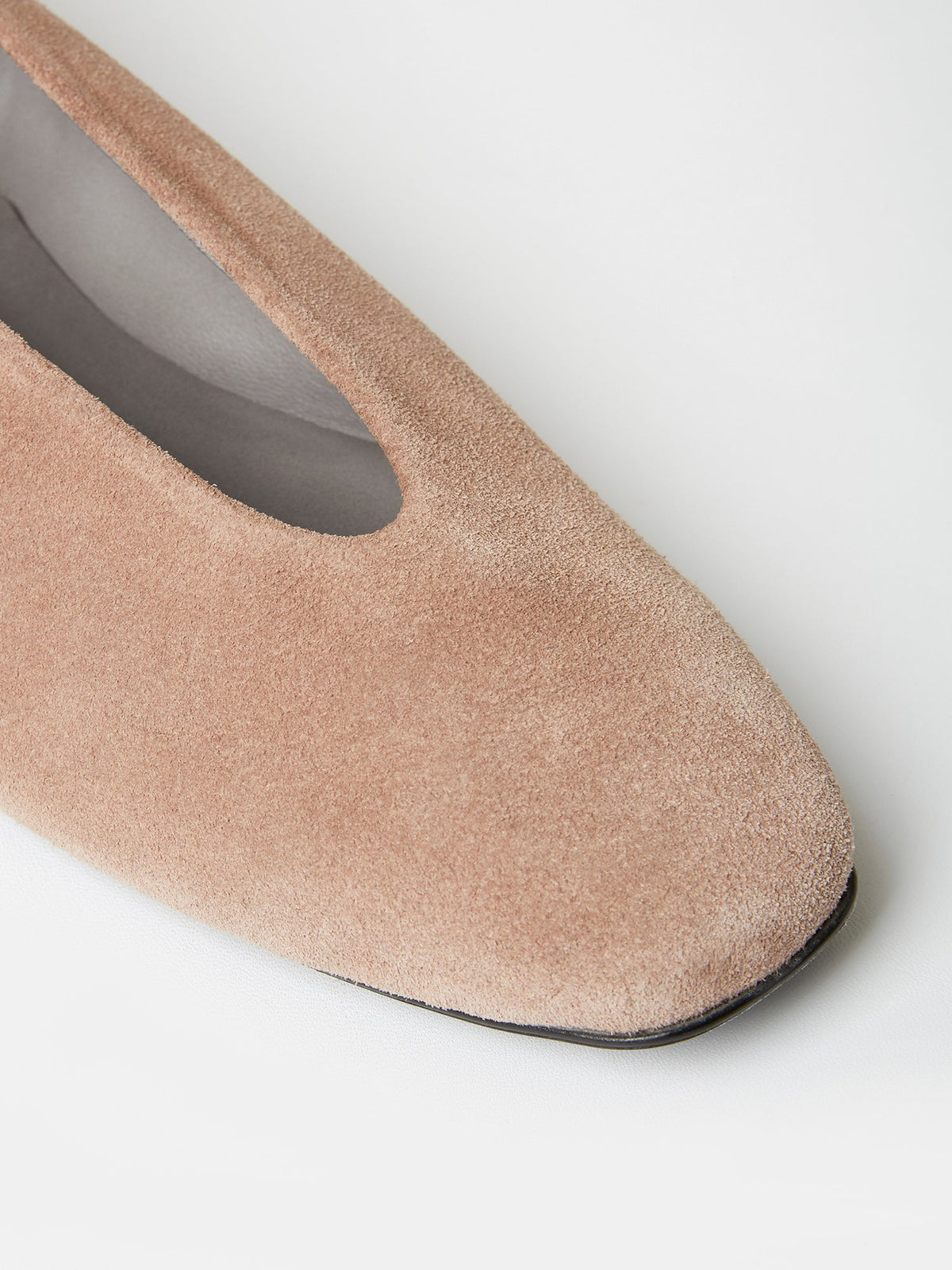 The Amarantos Loafer in Taupe Suede, view 5