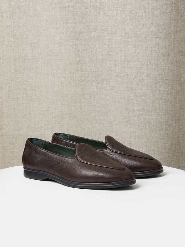 Belgian Loafer in Brown Deer