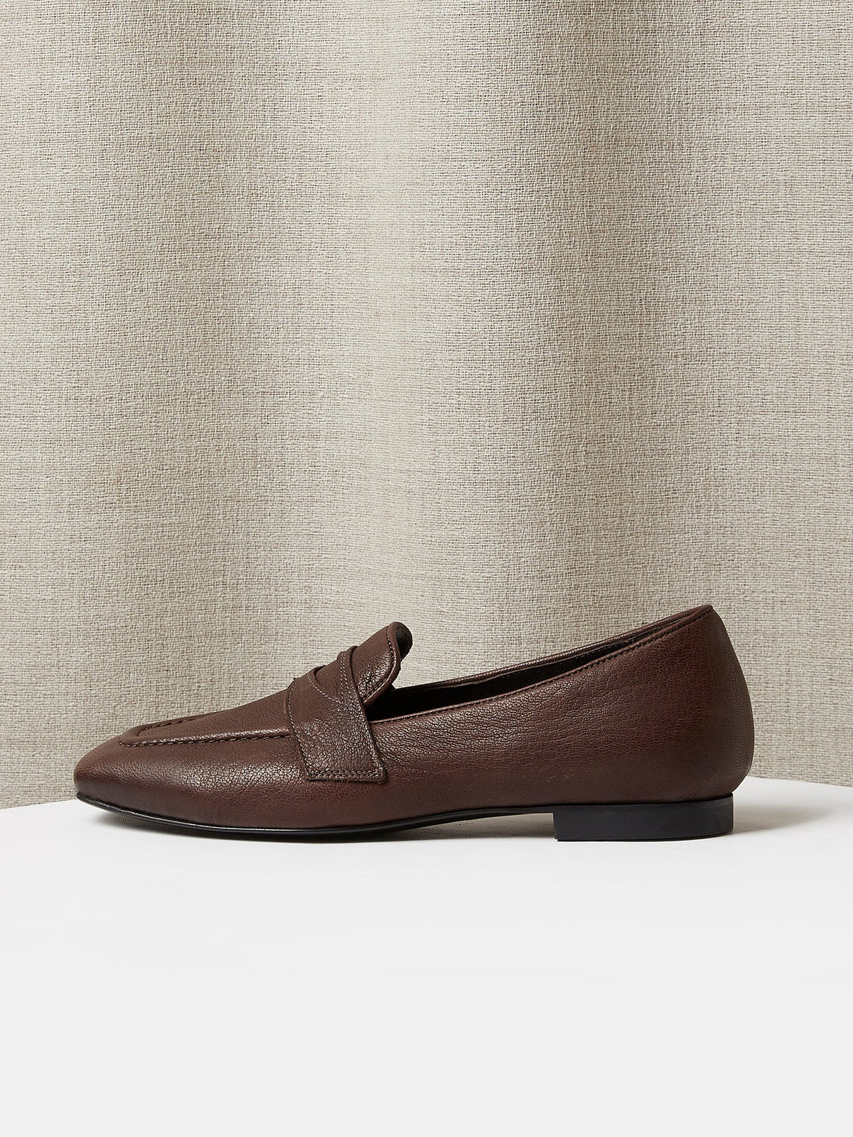 The Penny Loafer in Leather, view 3