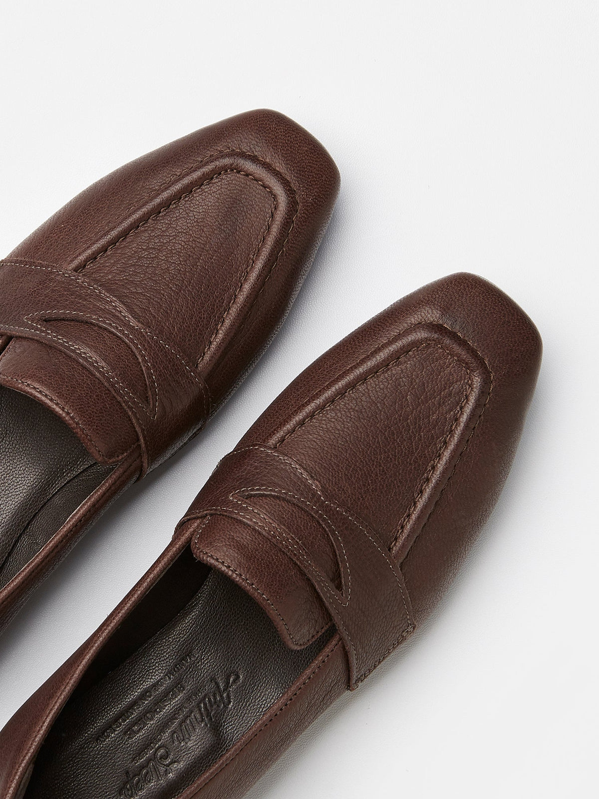 The Penny Loafer in Leather, view 4