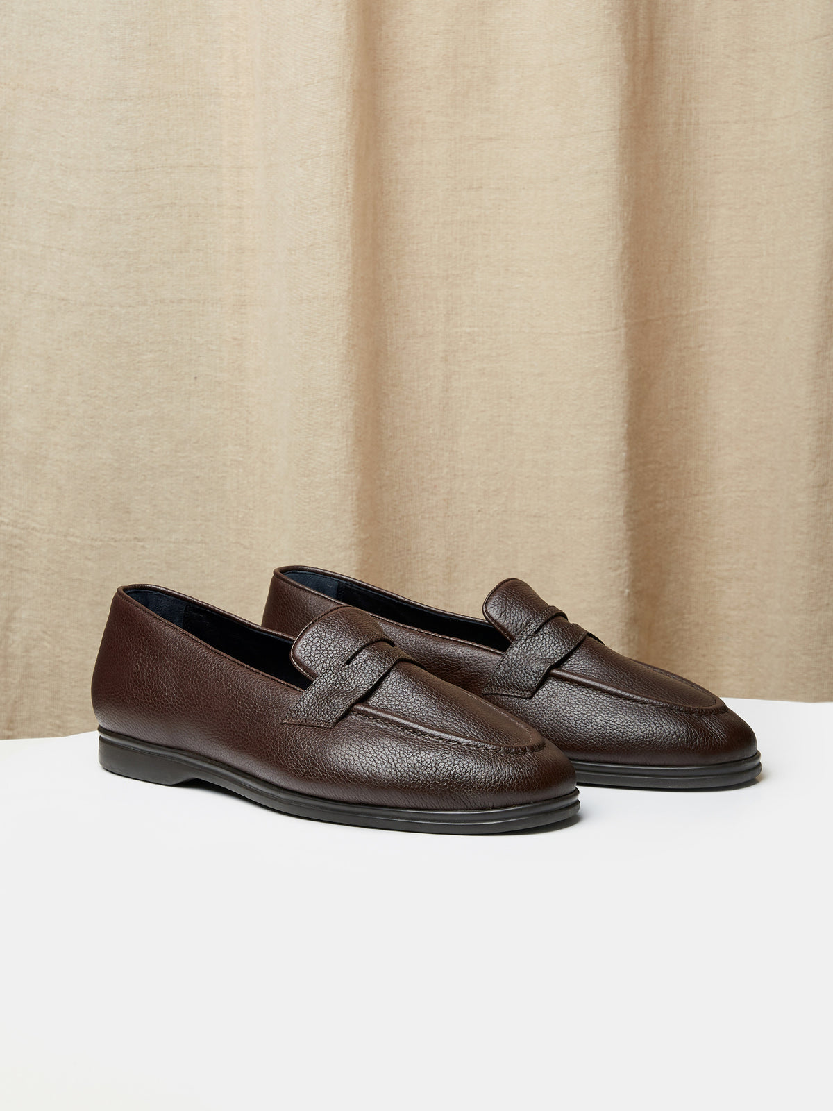The Penny Loafer in Leather, view 7