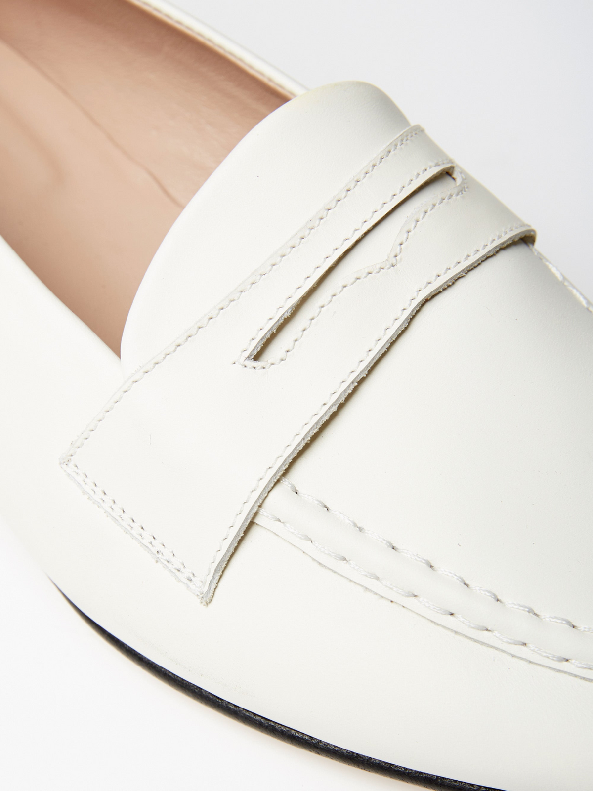Split-Toe Penny Loafer in Leather, view 6