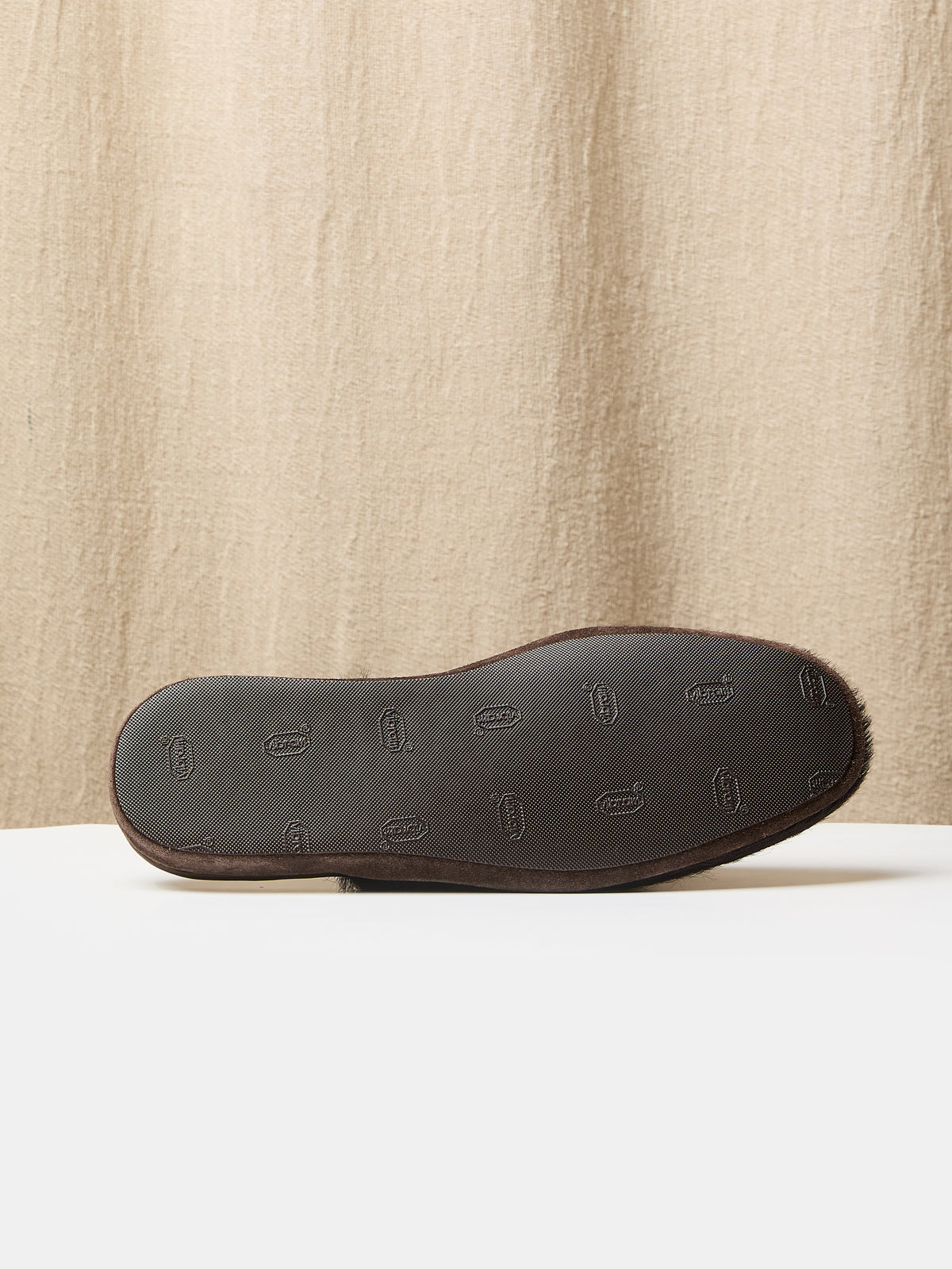 Globetrotter Glide Mule in Brown pony hair, view 3