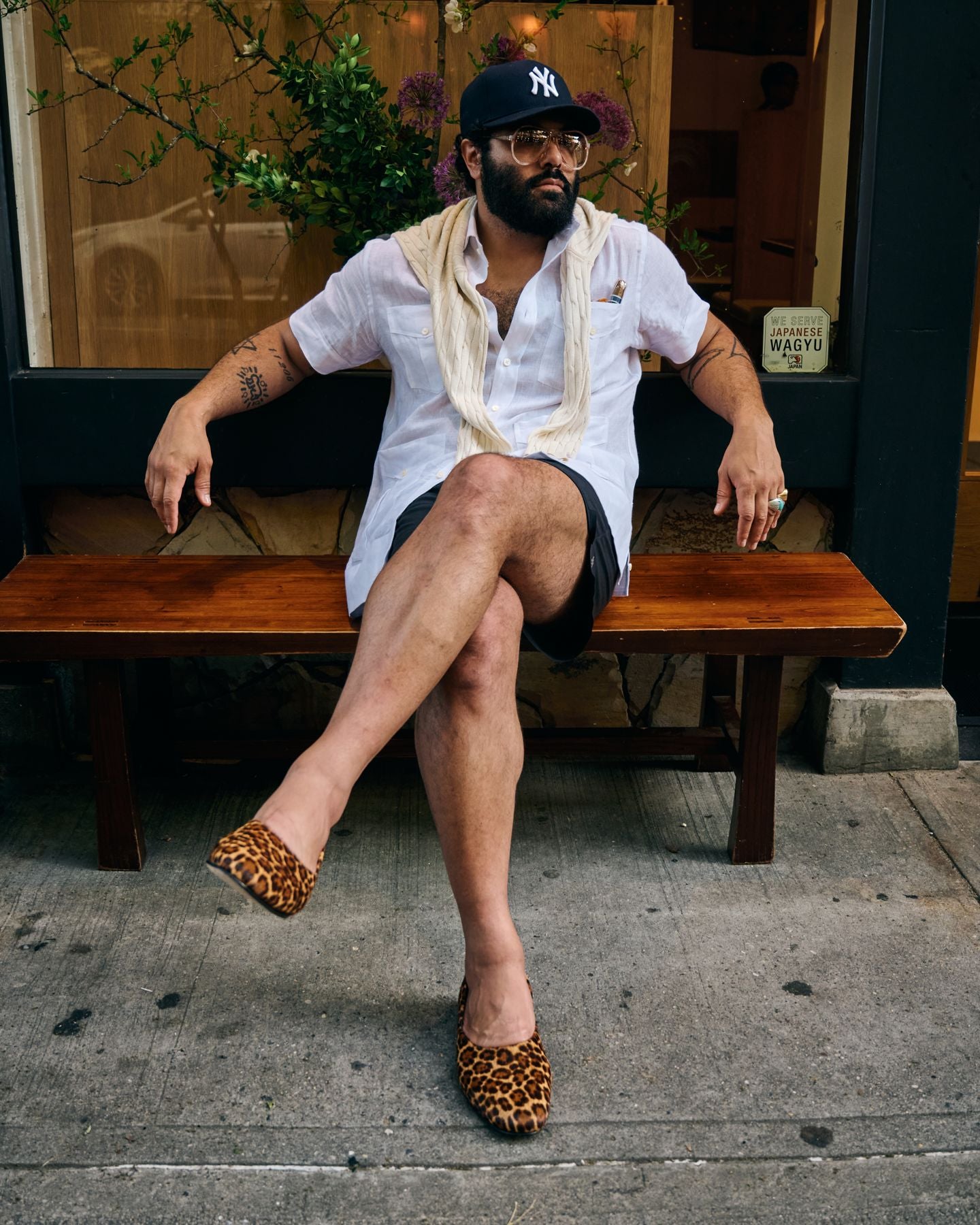 A bench in New York