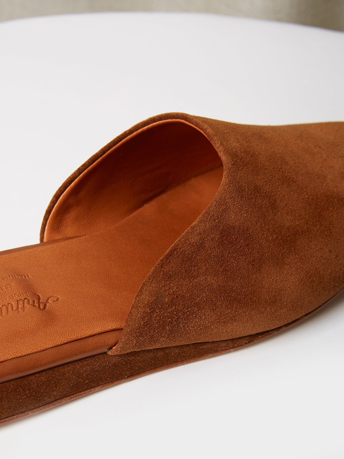 Luigi Mule in Tobacco Suede, view 5