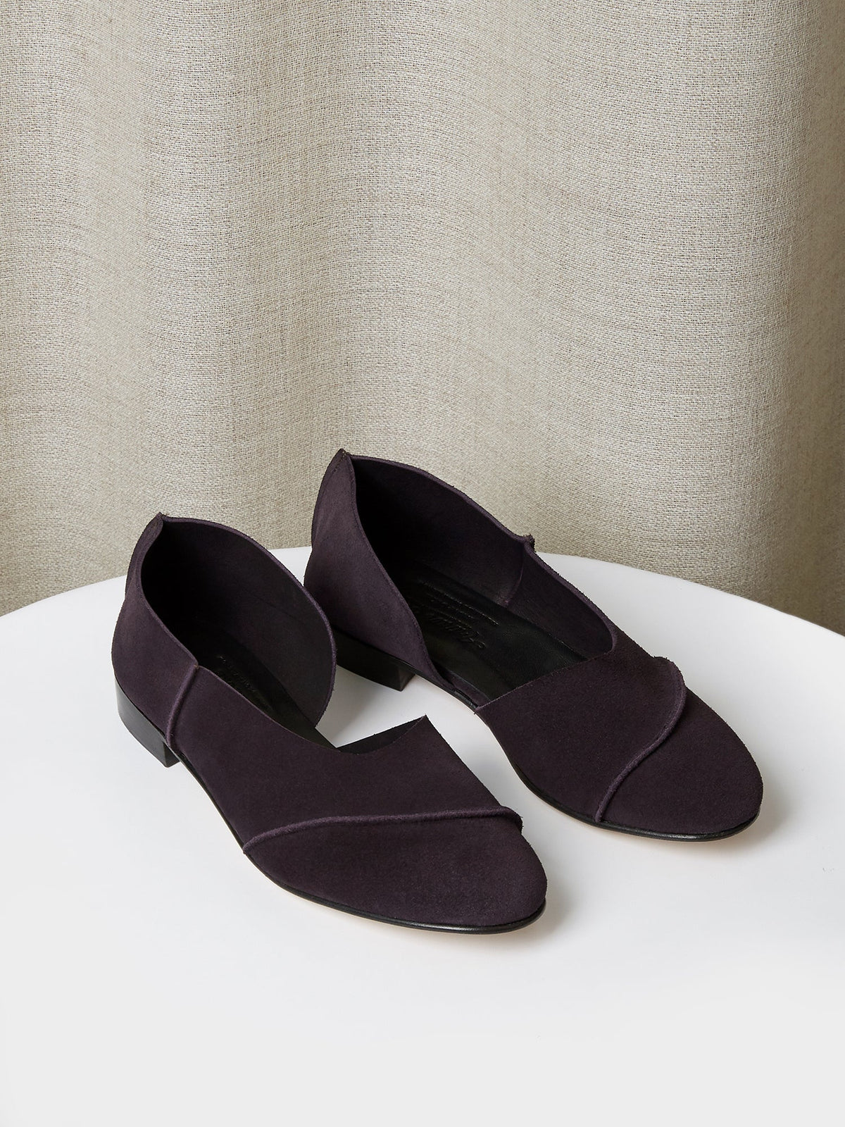 Kanagawa Loafer in Violet Suede, view 1