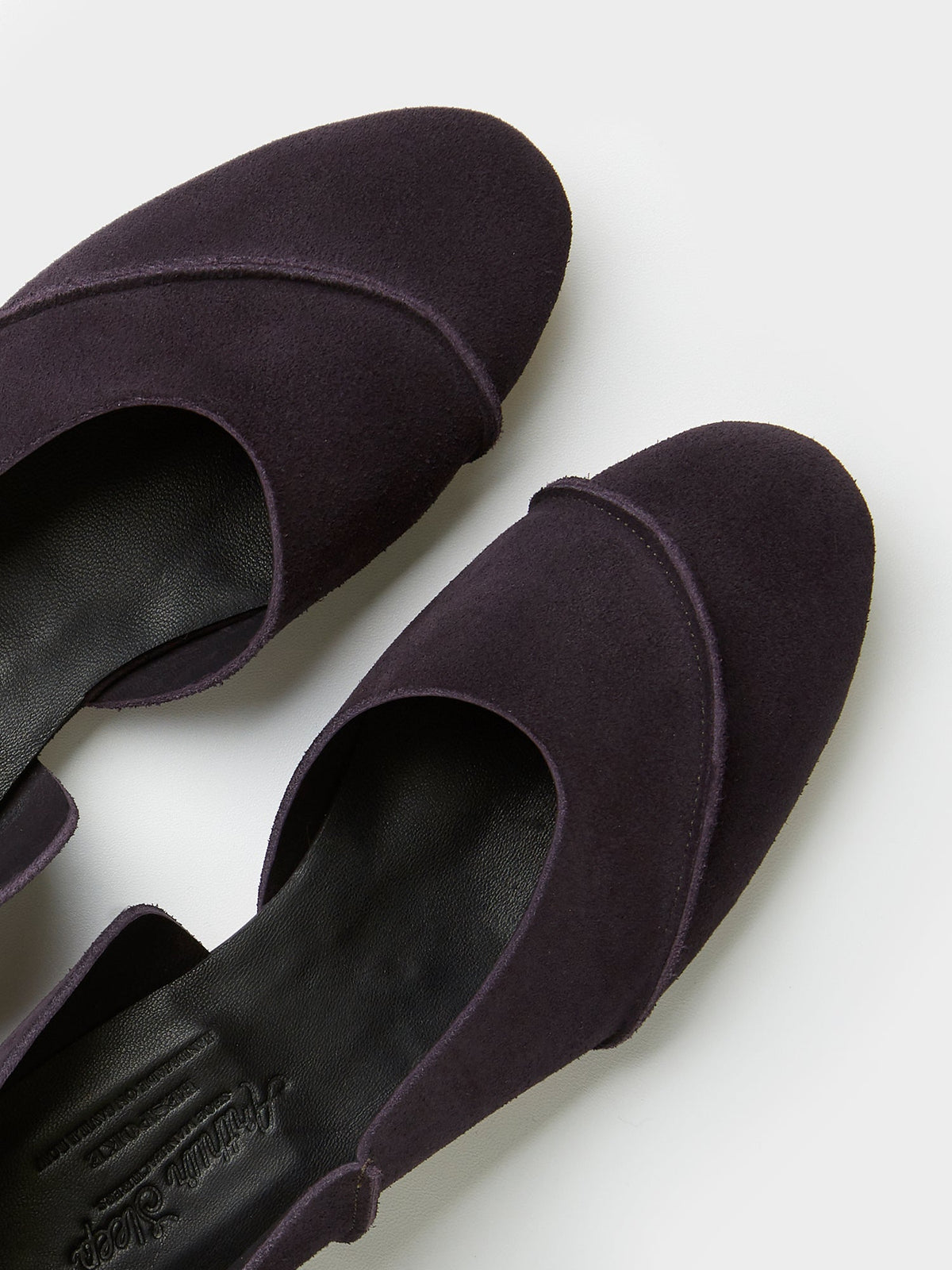 Kanagawa Loafer in Violet Suede, view 3