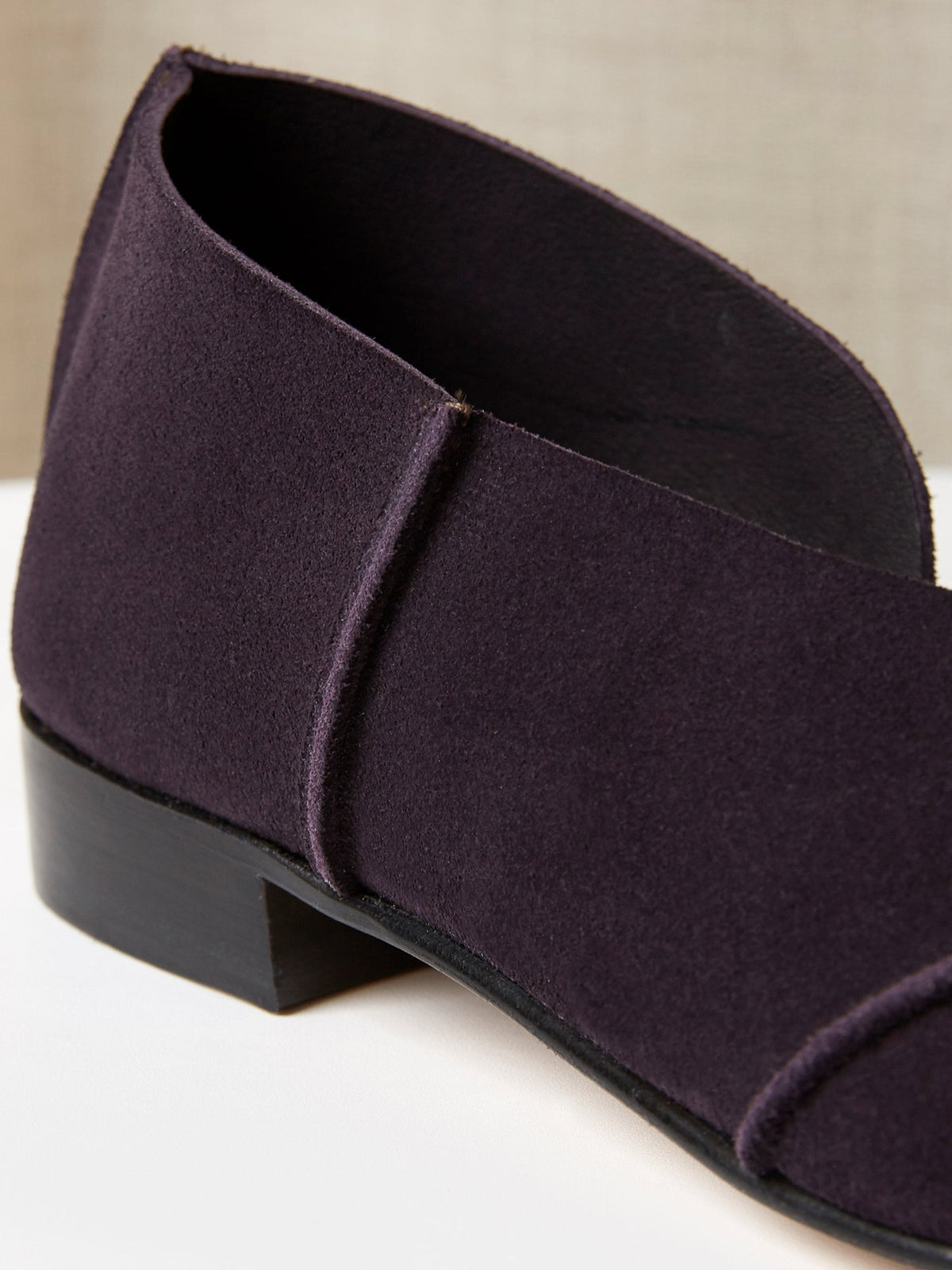 Kanagawa Loafer in Violet Suede, view 4