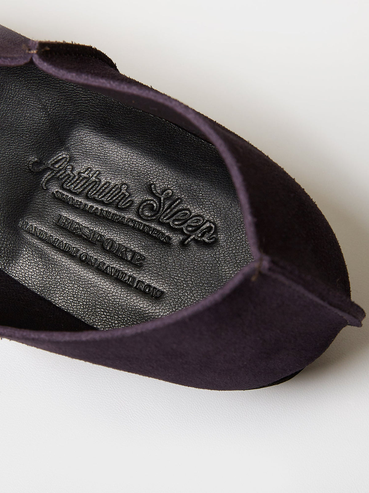 Kanagawa Loafer in Violet Suede, view 5