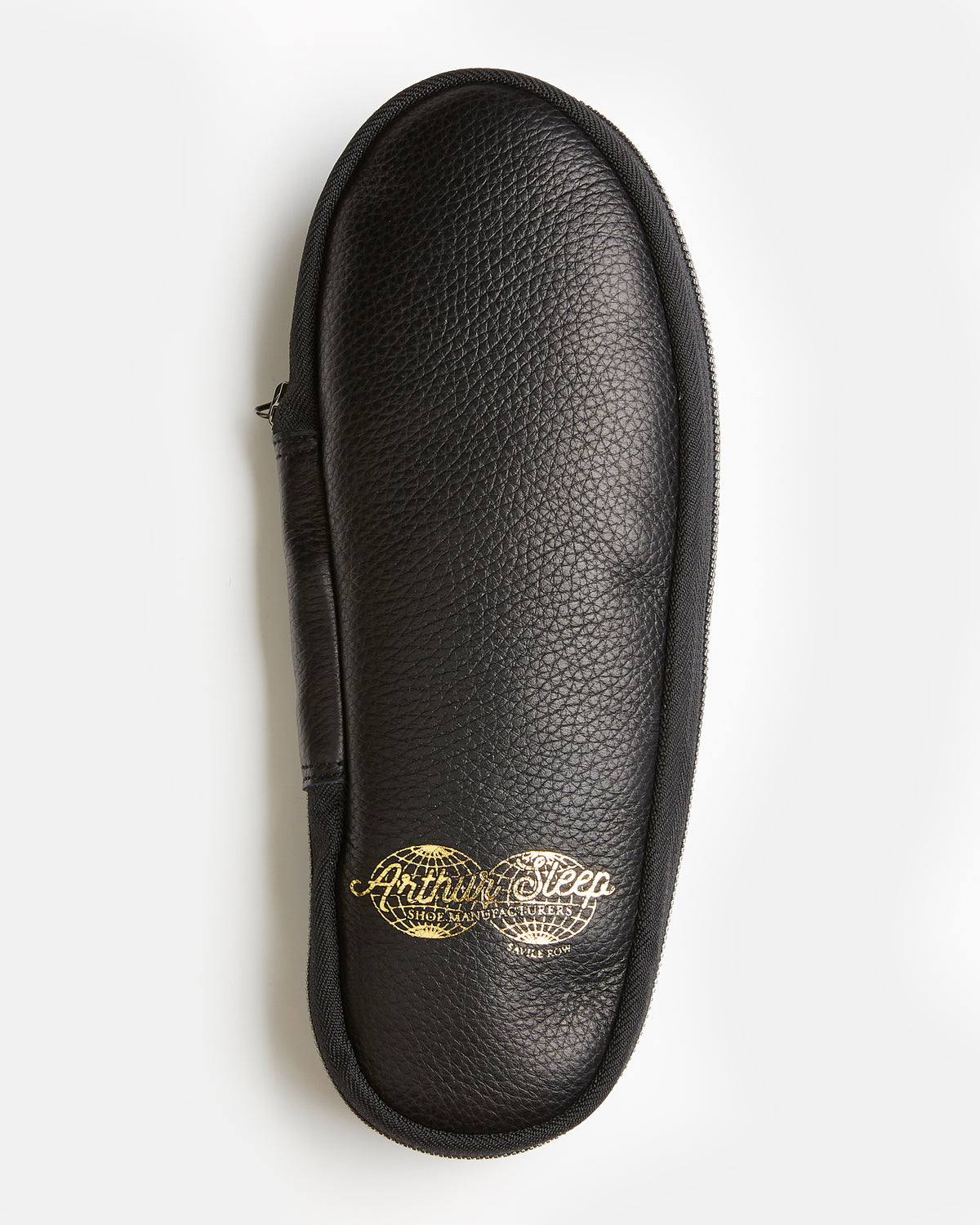 Globetrotter Glide Mule in Black deer leather, view 5