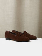 The Penny Loafer in Suede, view 5