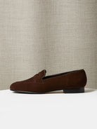 The Penny Loafer in Suede, view 2