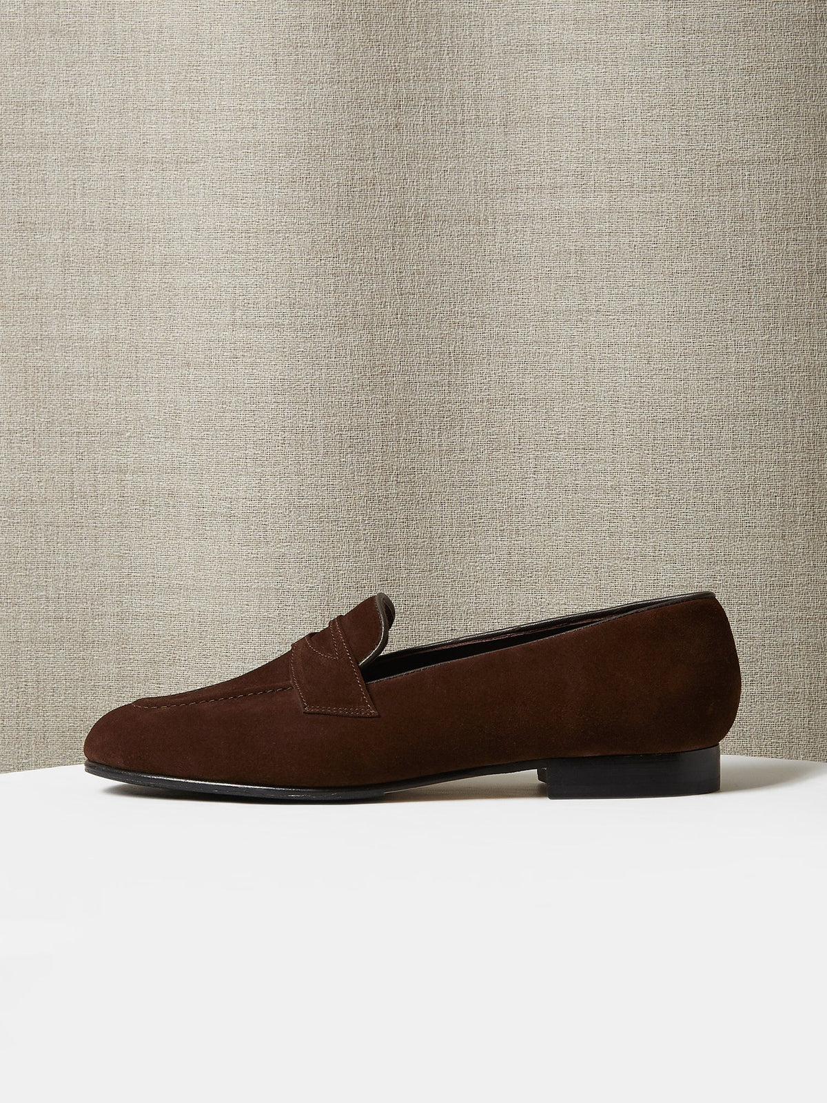 The Penny Loafer in Suede, view 2