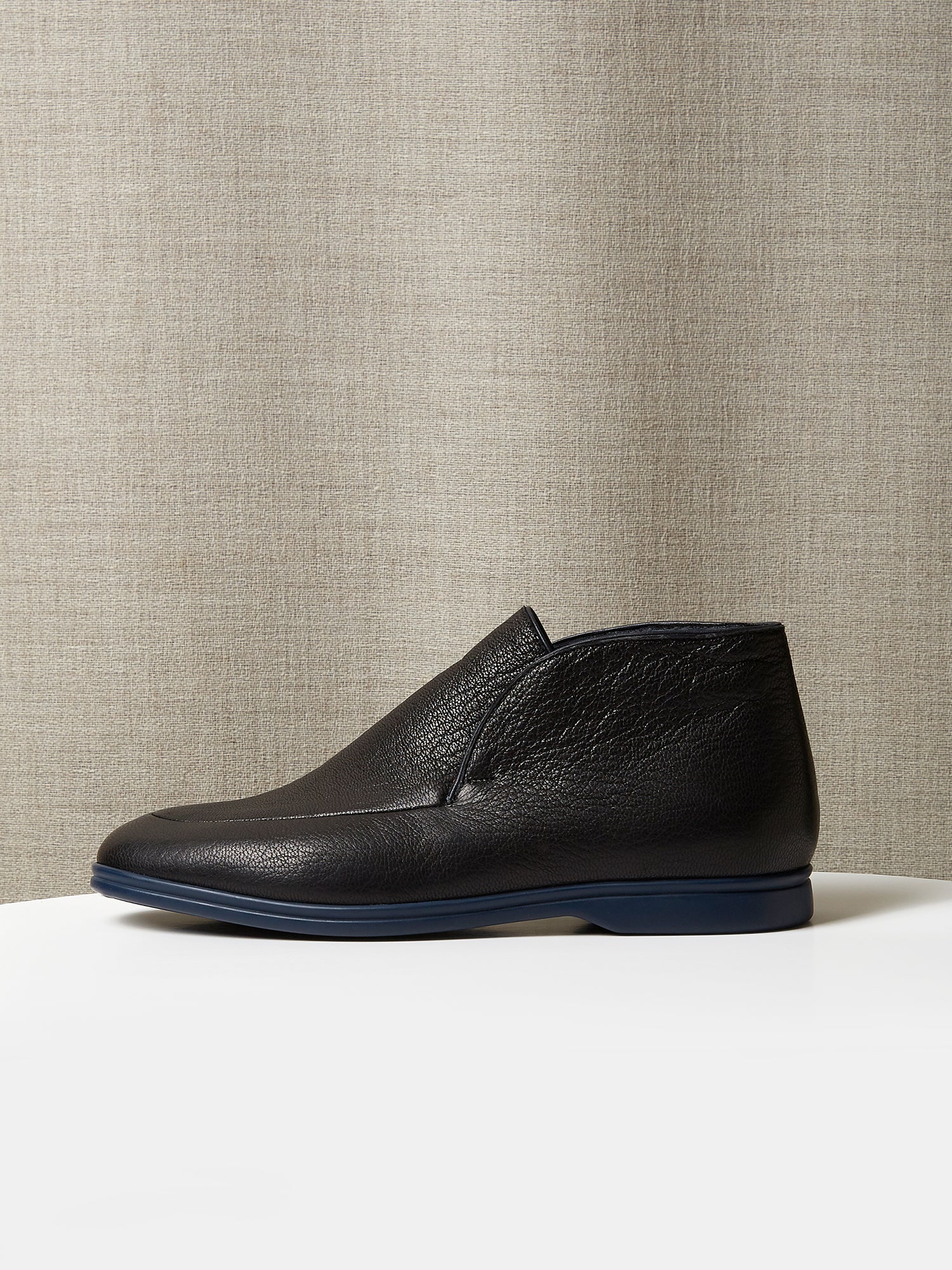The Ankle Boot in Leather, view 2