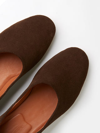 The Castro Loafer in Chocolate Brown Suede