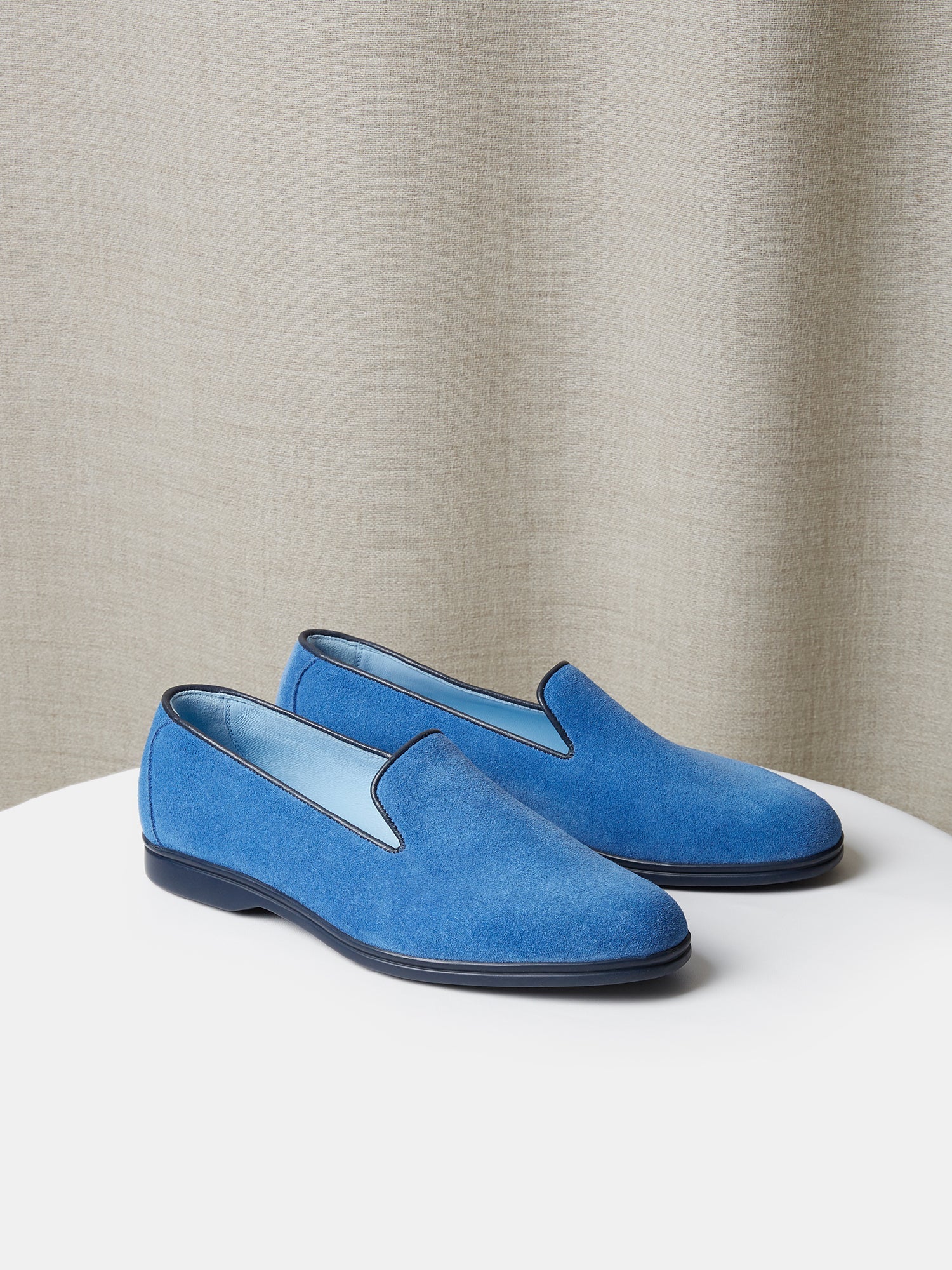 The Albert Slipper in Suede, view 3