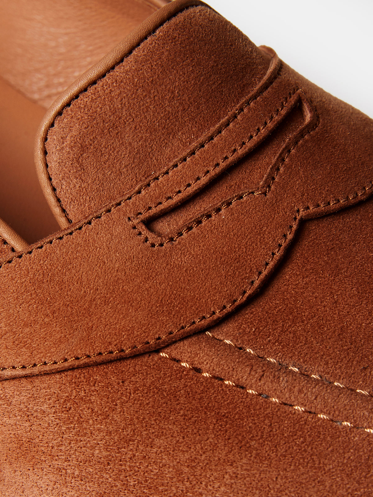 The Caledonian Loafer in Tobacco Suede, view 4