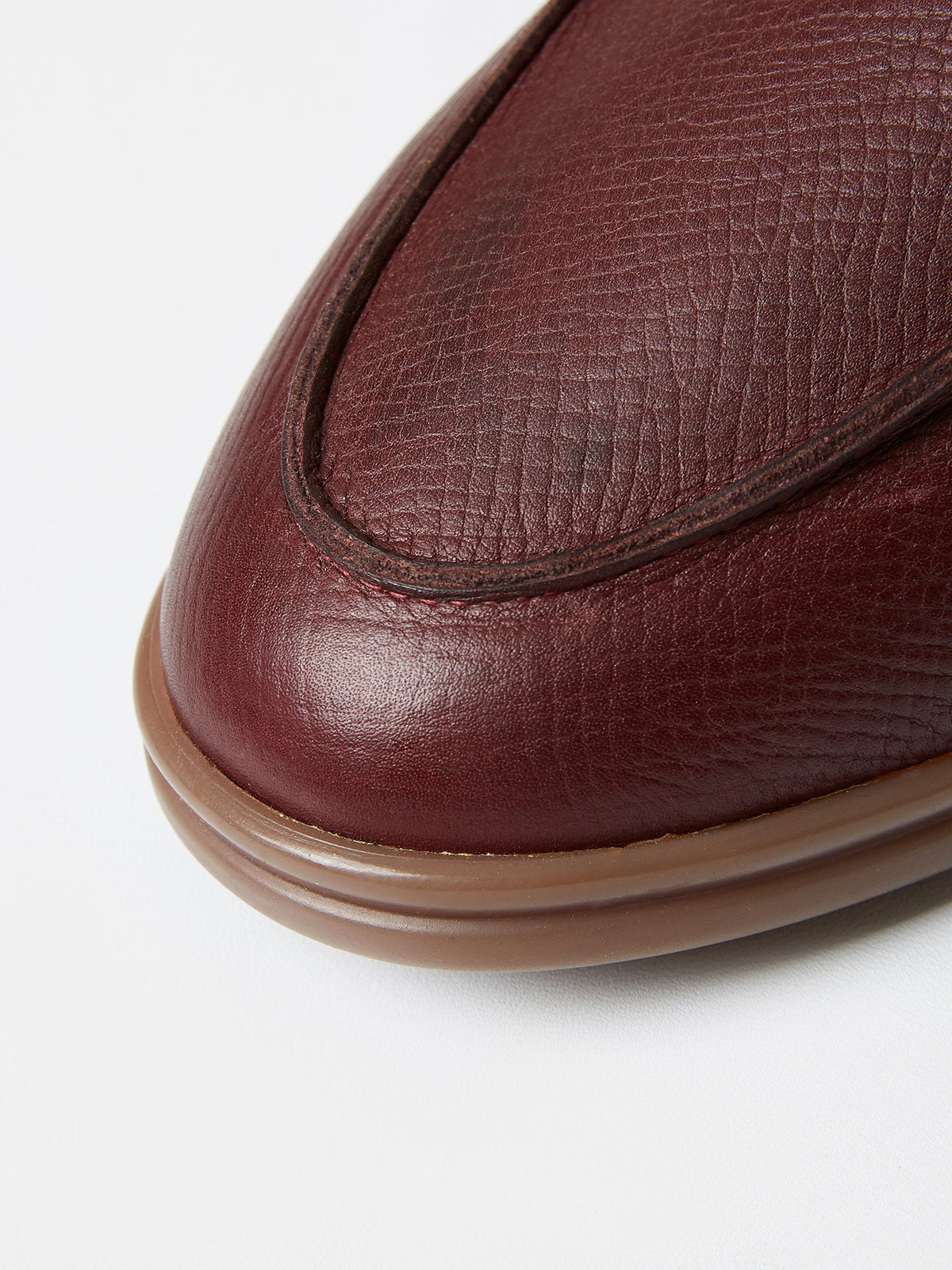 The Pablo in Burgundy Country Calf Leather, view 4
