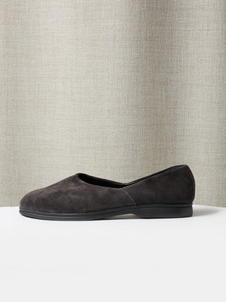 The Castro Loafer in Charcoal Grey Suede