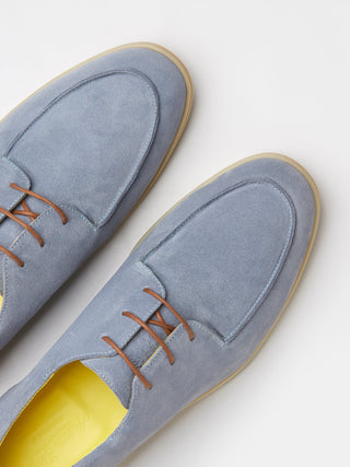 The Pablo in Sky Blue Suede