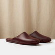 Burgundy Deer Leather