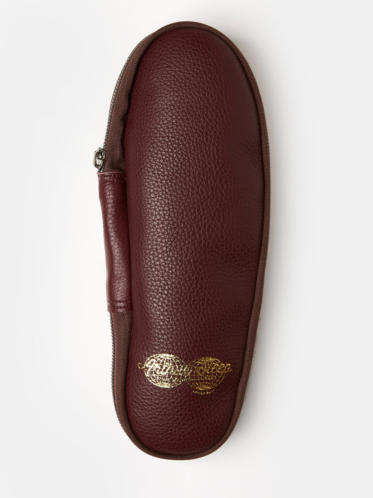 Globetrotter Glide Mule in Burgundy deer leather, view 8