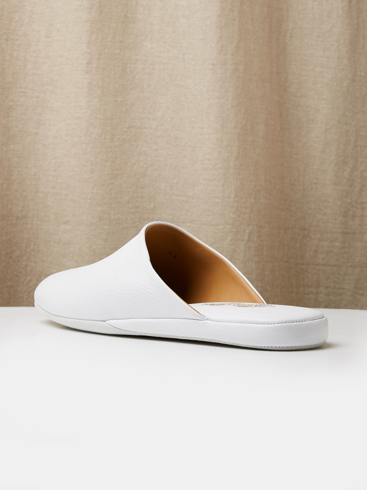 Globetrotter Glide Mule in Polar brilliance deer leather, view 6
