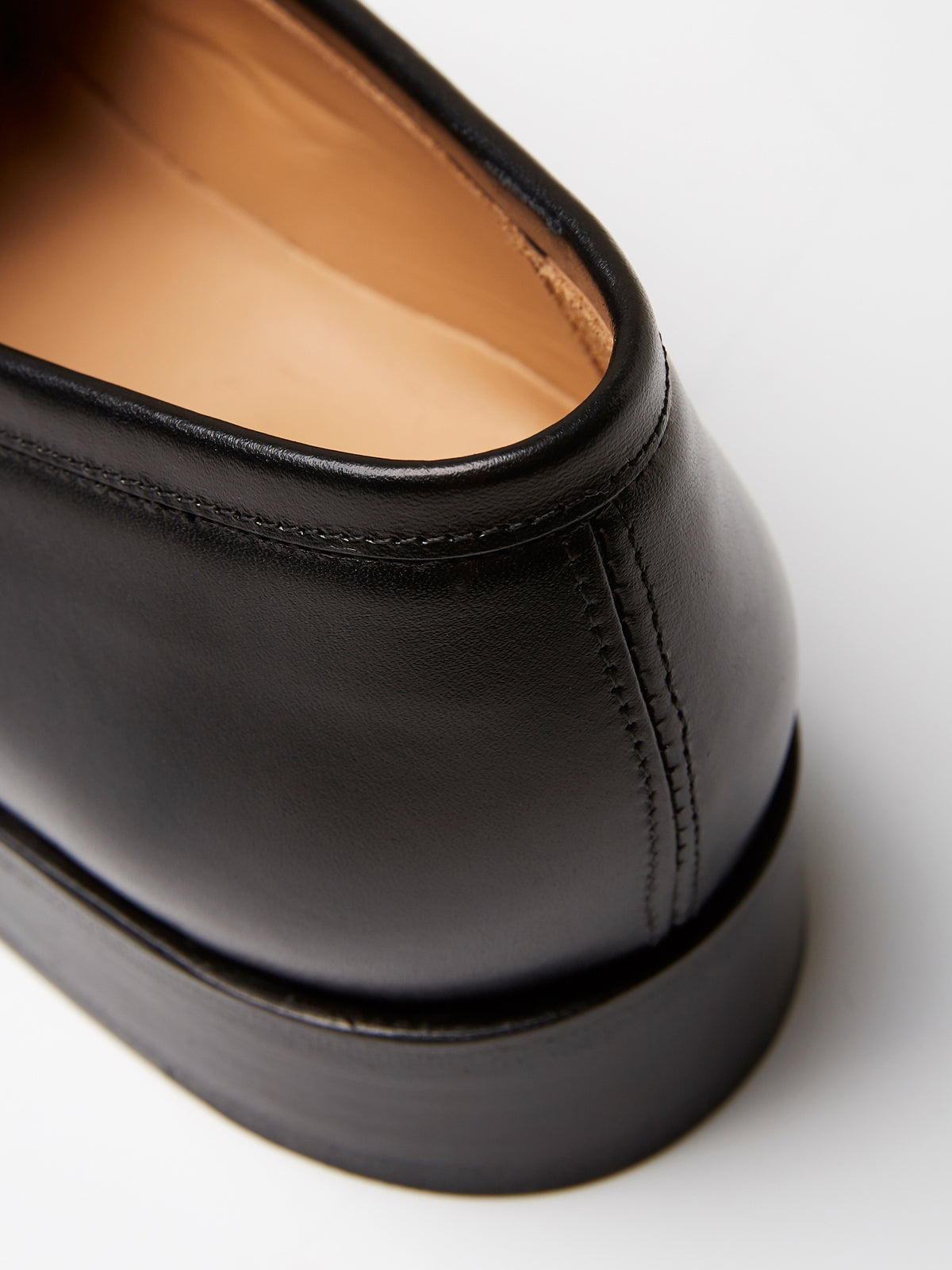 Goodyear Penny Loafer in Black leather, view 4