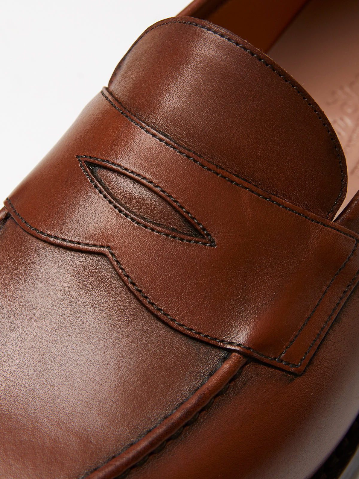 Goodyear Penny Loafer in Brown leather, view 4