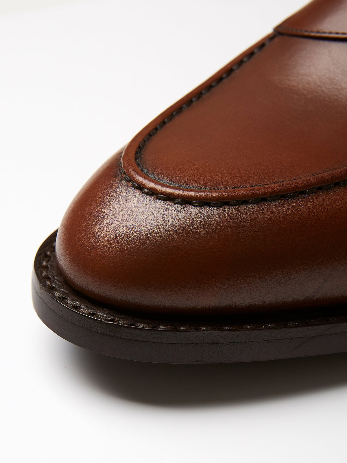 Goodyear Penny Loafer in Brown leather, view 6