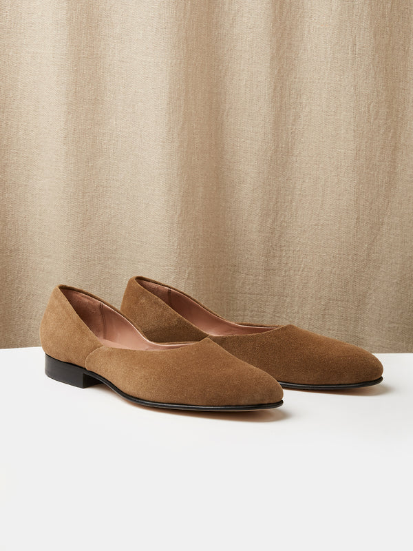 The Castro Loafer in Sand Suede