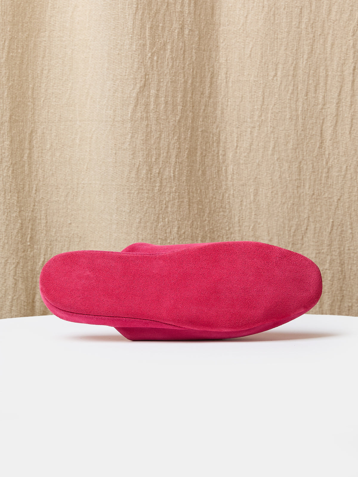 Globetrotter Glide Mule in Hot pink suede, view 3