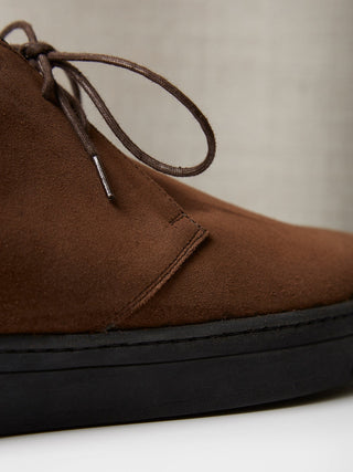 The Diego Boot in Chocolate Suede