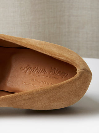 The Amarantos Loafer in Sand Suede
