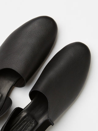 Black Nara Slipper